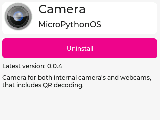 Camera App Store Screenshot