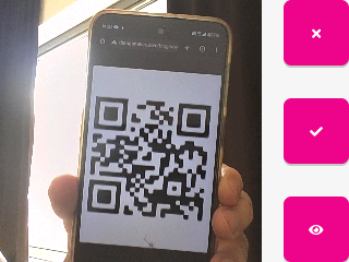 Camera QR Code Screenshot